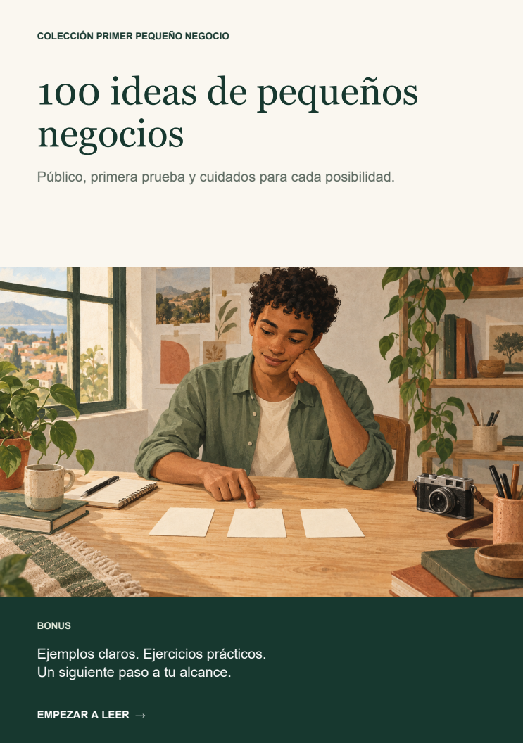 100 Ideas de Pequeños Negocios